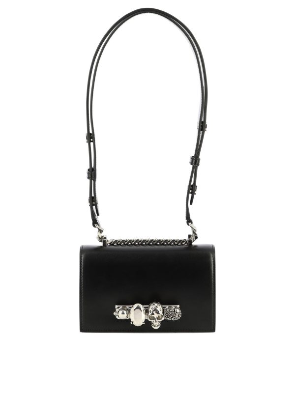 The Biker Mini Jewelled crossbody bag